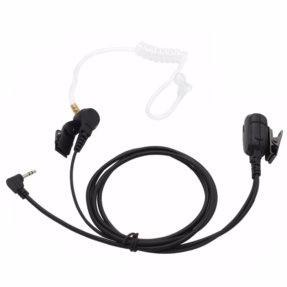 2.5mm 1 Pin Air Tube Earpiece Headset PTT Mic for Motorola CB Radio TLKR T3 T4 T5 T6 MH230R FR50