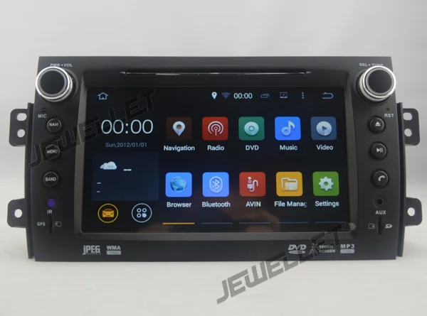 Восьмиядерный ips экран Android 9 0 автомобильный DVD gps Радио Навигация для 2007 2013 suzuki SX4
