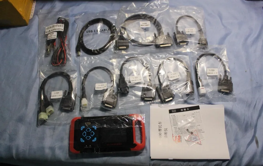 

full set professional scanner for Kawasaki motorcycle OBDEMOTOR 600 fault code diagnostic tool