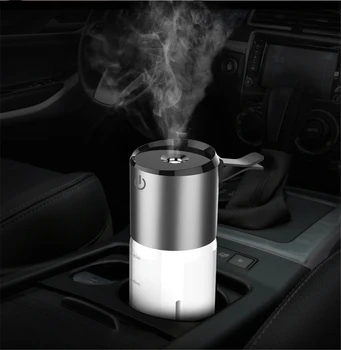

BC35B Mini Double Usb Air Spray Aromatherapy Car Air Purifier Mini Diffusers Car Air Purifier Portable Auto Air Freshener 5