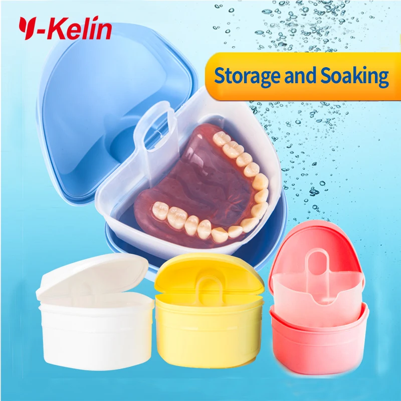 2017 New Y kelin Denture Box High Quality full denture soaking case