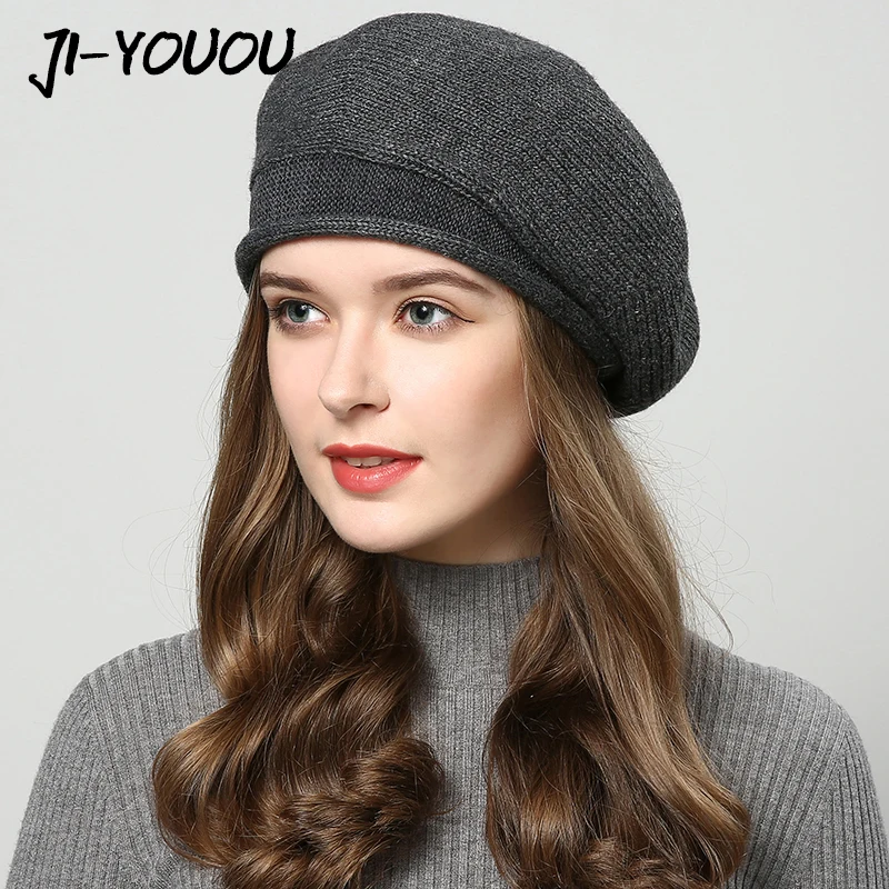 Gorro De Mujer Tejido Con Agujas / Paso A Paso