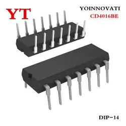 Бесплатная доставка 25 шт./лот CD4016BE CD4016 DIP-14 IC