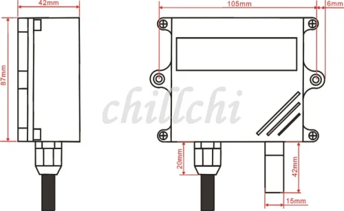4-20mA датчик температуры и влажности датчика температуры и гигрометром декоративные часы для SHT10 SHT15