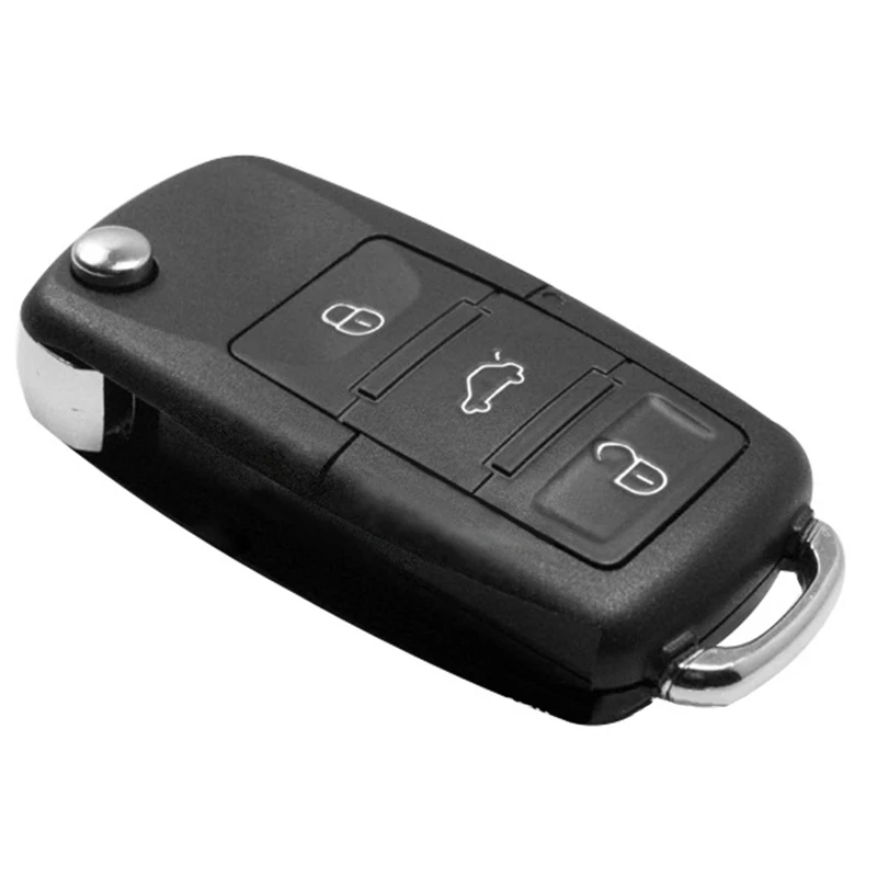1 Набор черных автомобильных ключей 37*22 мм нейлон и стекловолокно+ ПВХ 3-Автомобильный ключ с кнопкой секретная оболочка отсека коробка