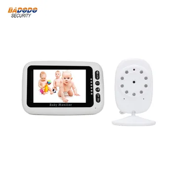 

4.3 inch LCD wireless baby monitor support IR Night vision Temperature detection two way talk music play Baby crying warning
