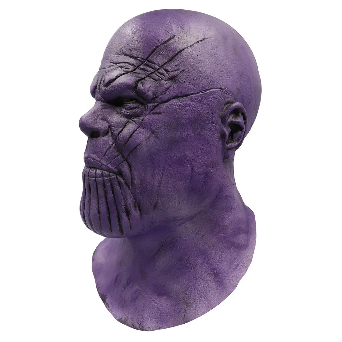 

[New] Cosplay Avengers Marvel Heroes Thanos mask latex Action Figure Toy model costume party Adult child best gift toys