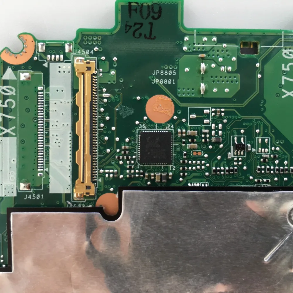 Ideal  KEFU X750LB Laptop motherboard for ASUS X750LB X750LA X75LN X750L X750 Test original mainboard I5 C