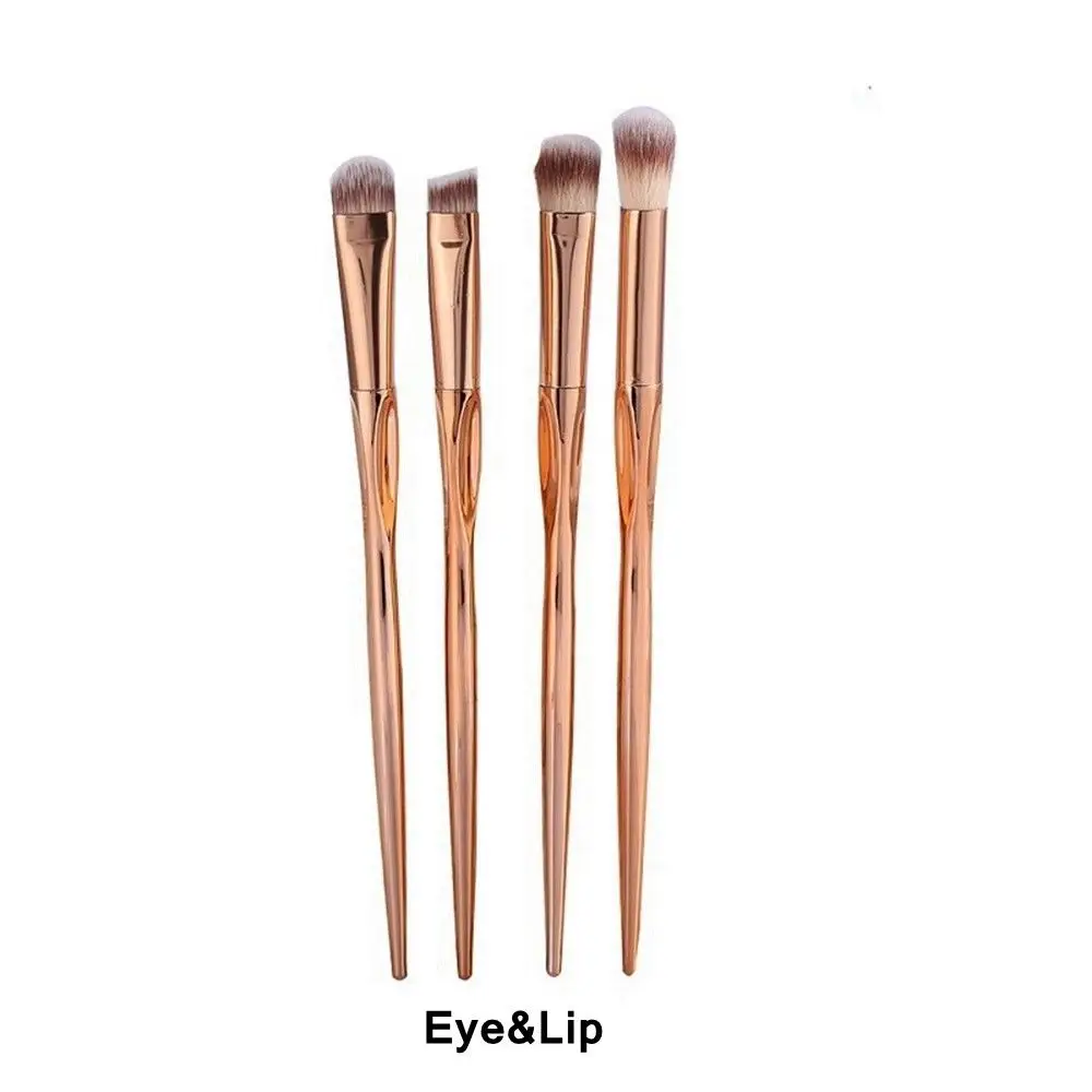 4/8pcs Professional Nylon Makeup Brushes Set For Foundation Powder Blush Eyeshadow Concealer Lip Eye Make Up Brush Cosmetics