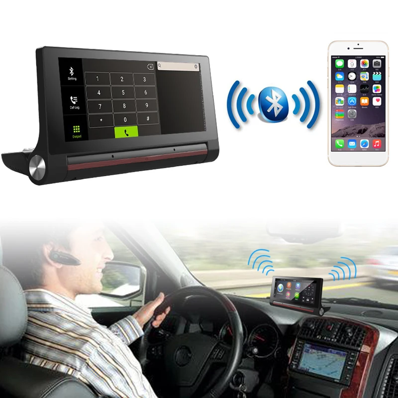  VEHEMO Auto GPS Dvd HD 1080 P 3G Video Touchscreen DVR GPS Navigator 686 Zoll 50 Doppel Kamera 3G H