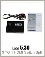 Perlinta HDMI в VGA с аудио кабелем адаптер, позолоченный Высокоскоростной 1080P конвертер «Папа-мама» для ПК ноутбука