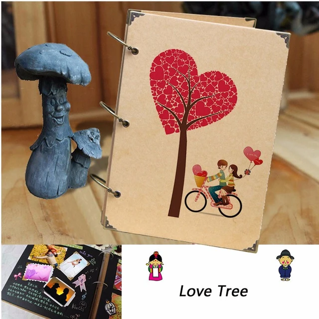 Album with 38 funny cards DIY Creative handmade gift Paste baby photos album  Memorial Christmas gift free shipping - AliExpress