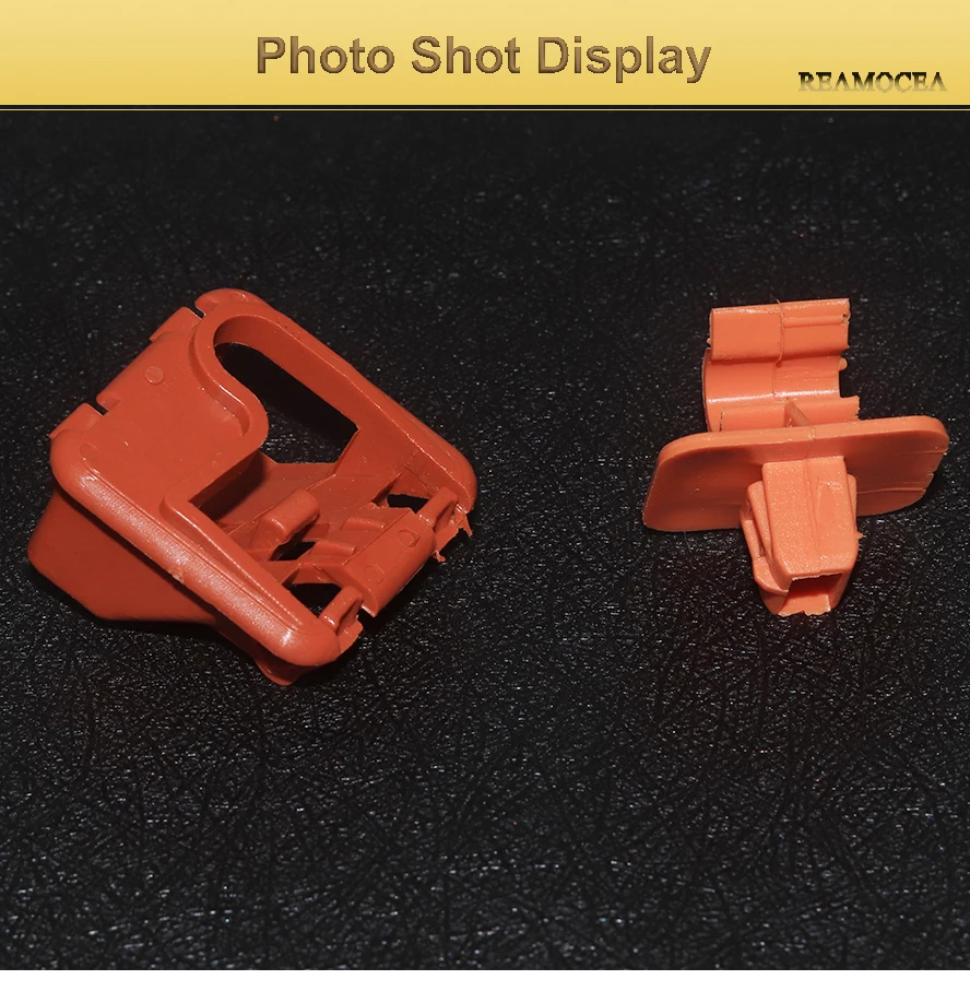 Reamocea 1U0823570A Orange Plastic Car Roomster Hood Bonnet Rod Stay Bracket Buckle Clip For Skoda Fabia Octavia MK2 2004-2013 (15)