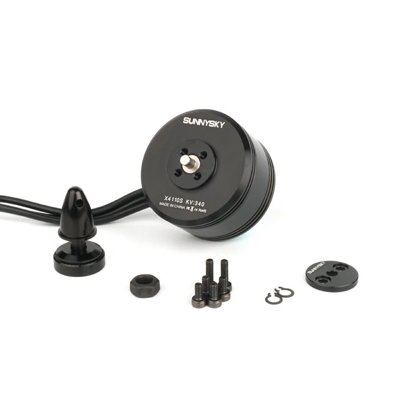 

4pcs/lot Original Sunnysky X4110S 340KV 400KV Brushless Motor for Multicopter Quadcopter RC Airplane(New vision)