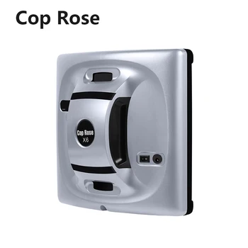 شراءشرطي ROSE X6 مُنظف نوافذ روبوت عالية شفط نافذة المنزل تنظيف مكافحة السقوط التحكم عن بعد مكنسة كهربائية نافذة روبوت