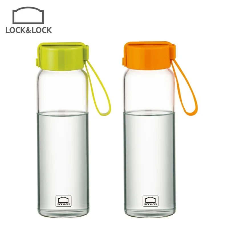 Lock genuine portable cup Pyrex glass sports cup water bottle ... Lock genuine portable cup Pyrex glass sports cup water bottle ...