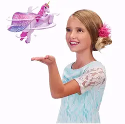 Светящийся Единорог Ручной Индукционный контроль летящая лошадь USB светящаяся летящая игрушка рождественские игрушки для детей