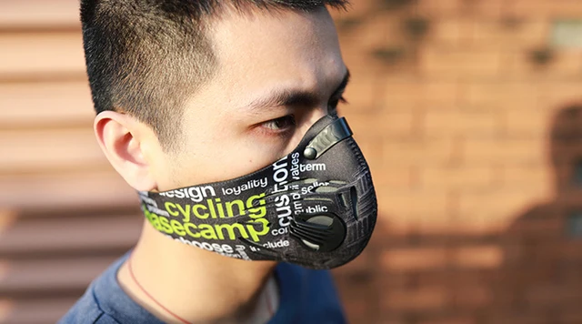 BASECAMP maska rowerowa Aktywna ochrona przed zanieczyszczeniami Carbon maski pyłoszczelna Góra rower sport Road maski rowerowe twarz okładka -