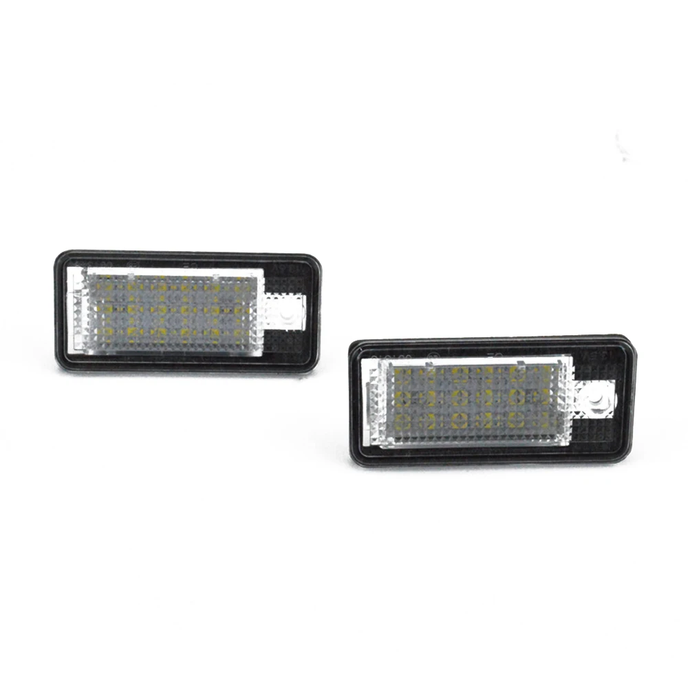 2 шт. 18LED A3 лампа для номерного знака Светодиодная яркая белая A3/S3 04 12 A4 S4 A6 C6 RS4 S6 05