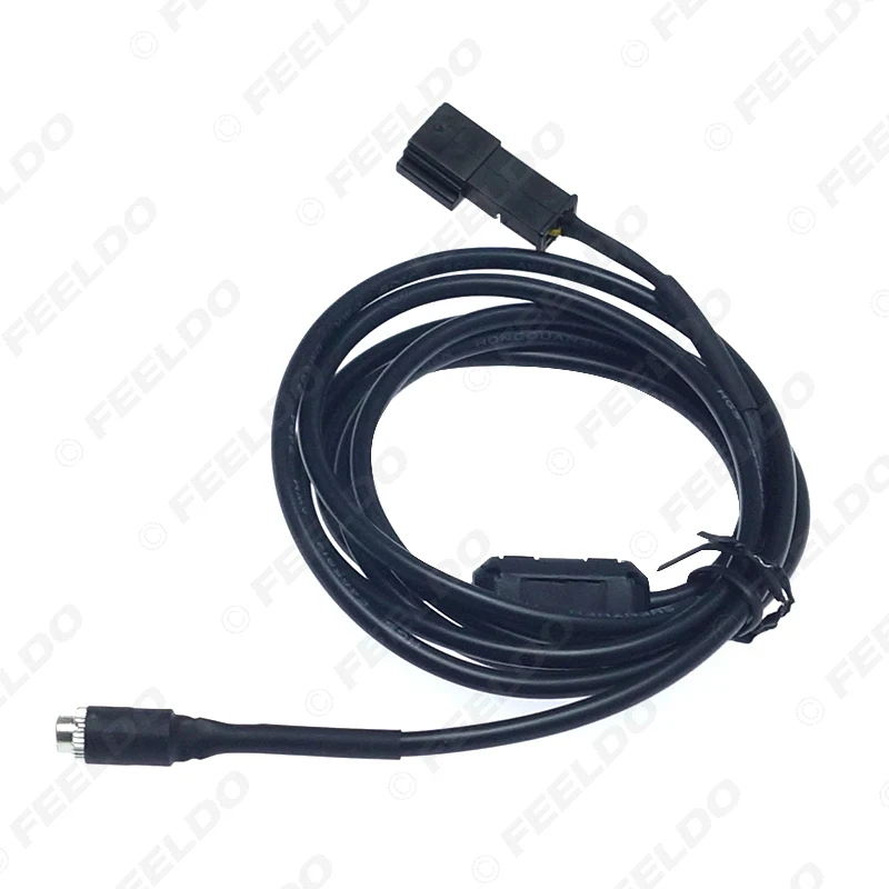 FEELDO 3 5 мм разъем для Pin AUX жгут проводов BMW E39/E46/E53 с навигацией Системы (SA