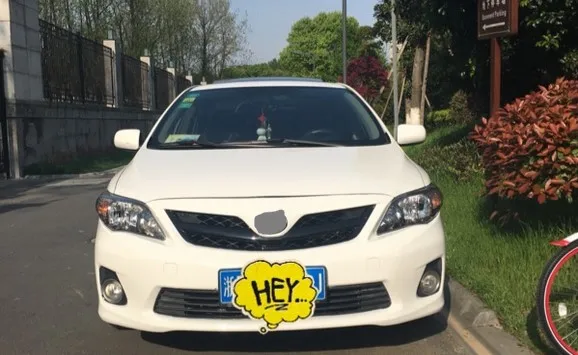 

Front Grille Around Trim Racing Grills Trim for COROLLA 2012-2013 1PC