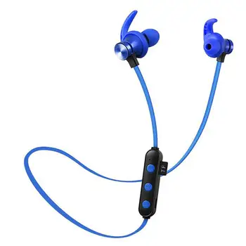 

Wireless Sports Bluetooth Headset TF Card Magnetic-function Stereo power off Kit battery low paring Double-ears