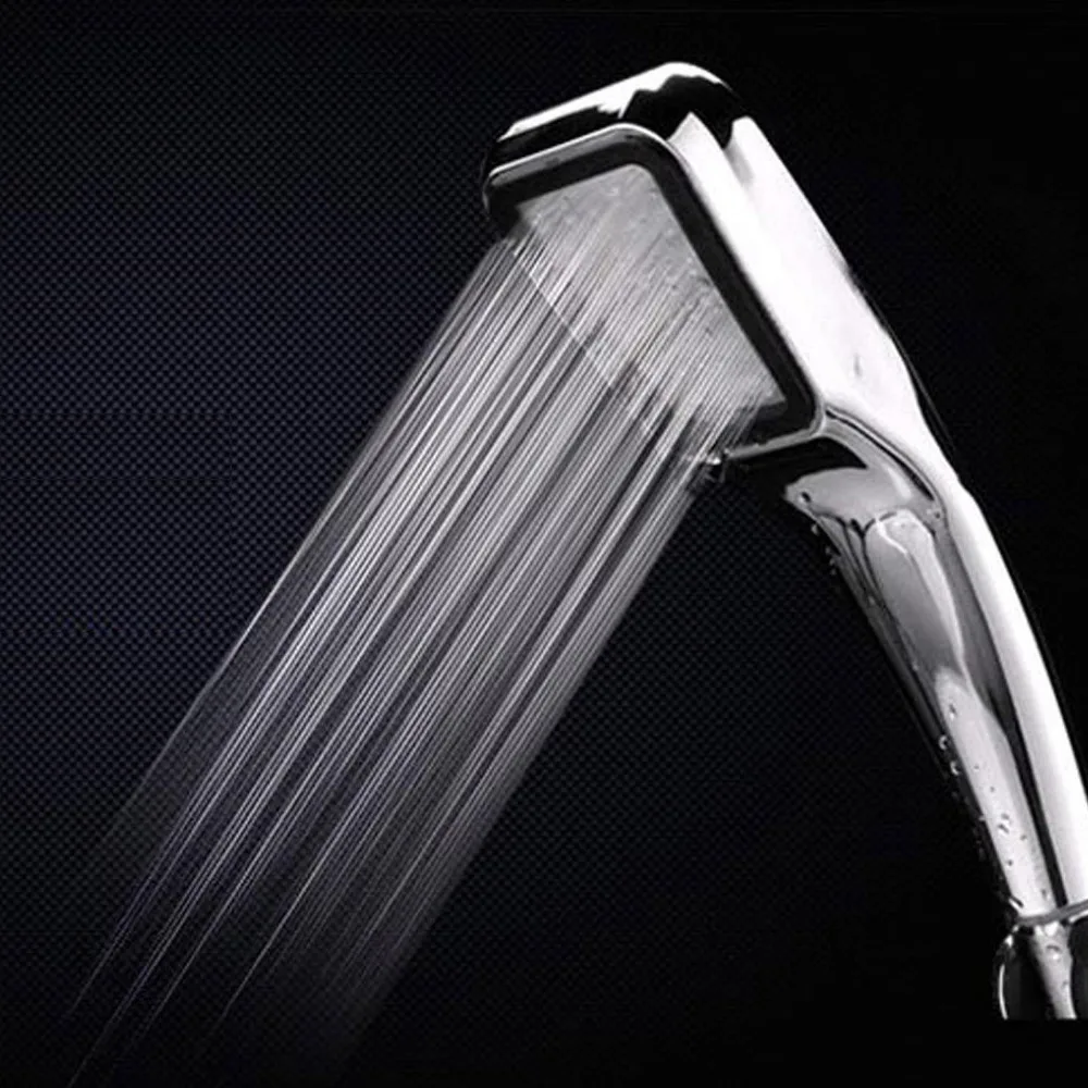 Hand Held Powerful Water Pressure Shower Head Water Saving Bathroom