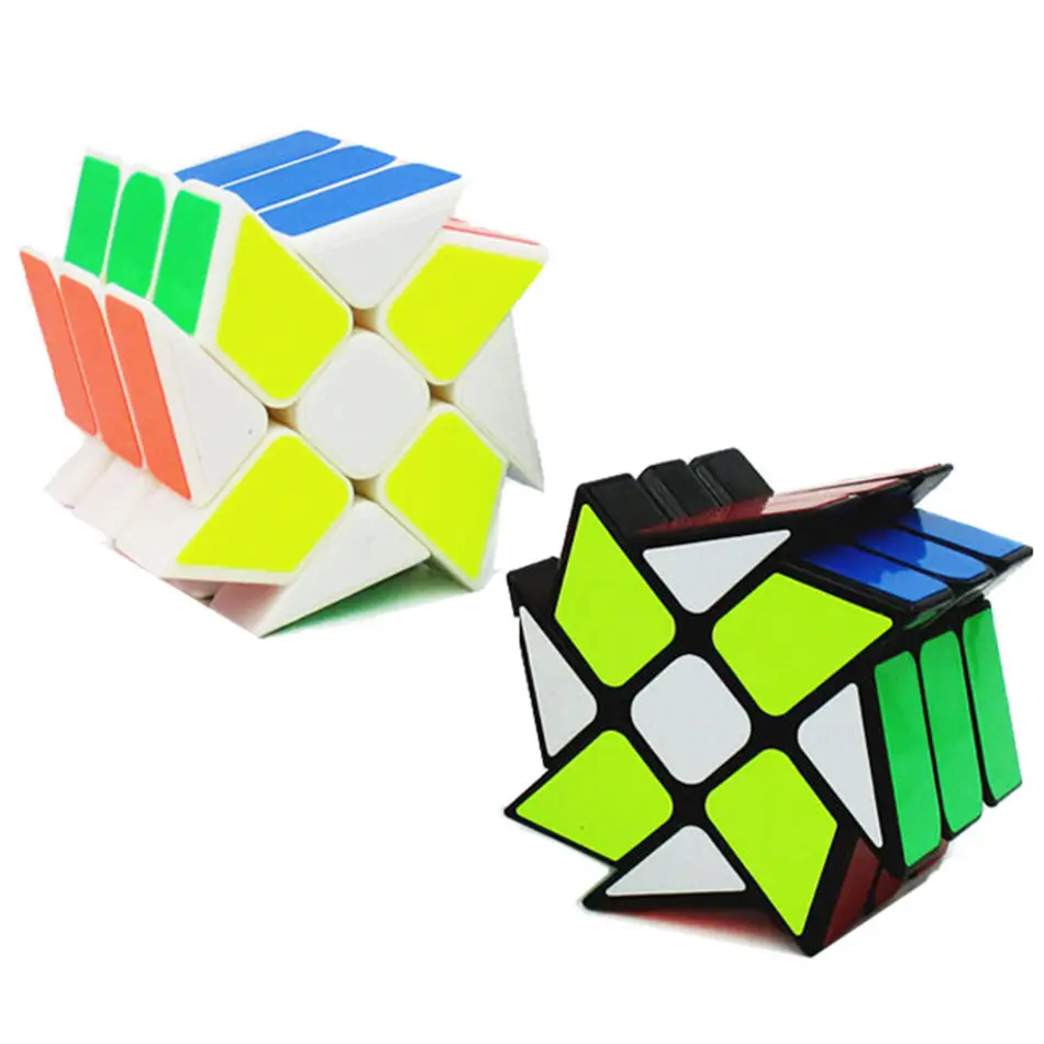 YongJun 3x3 кубик рубика Hot wheels волшебный куб 3 слоя 3х3х3 странная форма магический скоростной куб профессиональные головоломки игрушки для детей подарок для детей
