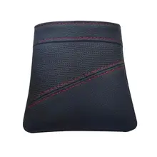 Искусственная кожа автомобильный воздушный выход телефон Карманный чехол висячая сумка для хранения Органайзер вентиляционное отверстие сумка для хранения