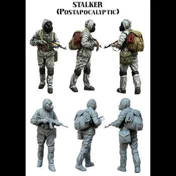 

1:35 Biochemical Soldiers with Gas Masks In Resin Soldier Model 142