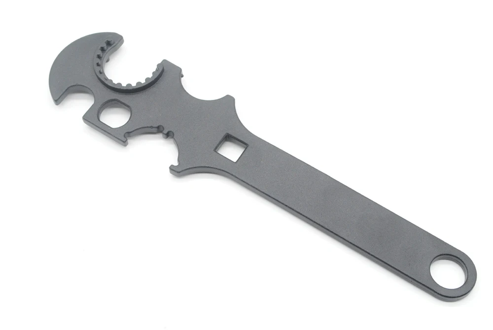 Heavy Steel Armorer's Wrench Gunsmith Tool Castle Nut Barrel Rifle Free