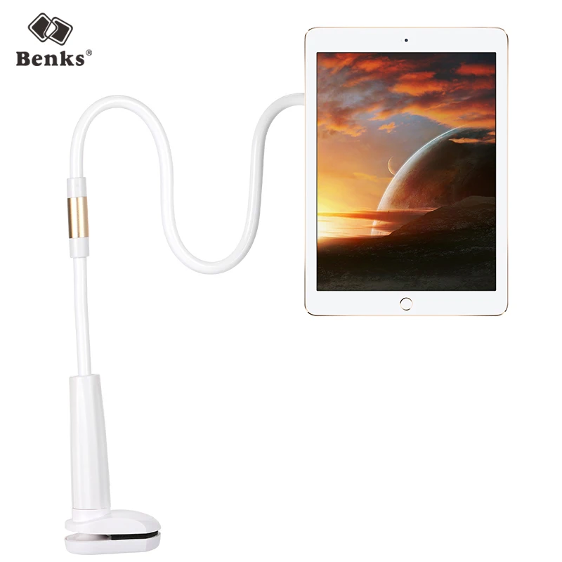 imágenes para Benks Magnética de 360 Grados Giratoria Tablet Holder Cama Escritorio Holder Para El Ipad IPod Universal Lasy Largo Brazo Flexible Del Soporte de Montaje imágenes para Benks Magnética de 360 Grados Giratoria Tablet Holder Cama Escritorio Holder Para El Ipad IPod Universal Lasy Largo Brazo Flexible Del Soporte de Montaje