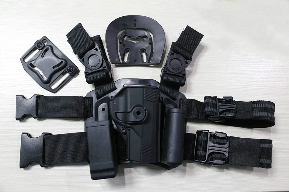 

2018 Tactical Military CQC Style Beretta PX4 drop leg Pistol Holster Sets hunting accessory Airsoft Gun Hunting Pistol