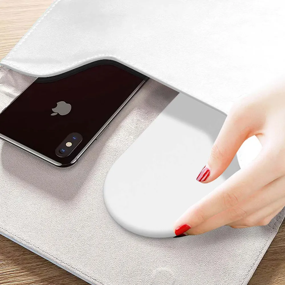 Portefeuille Wireless Fast Charger 10W Stand Qi 2in1 Wireless Charging Pad for Apple Watch iPhone X 8 Plus Samsung Galaxy Note 8 (8)