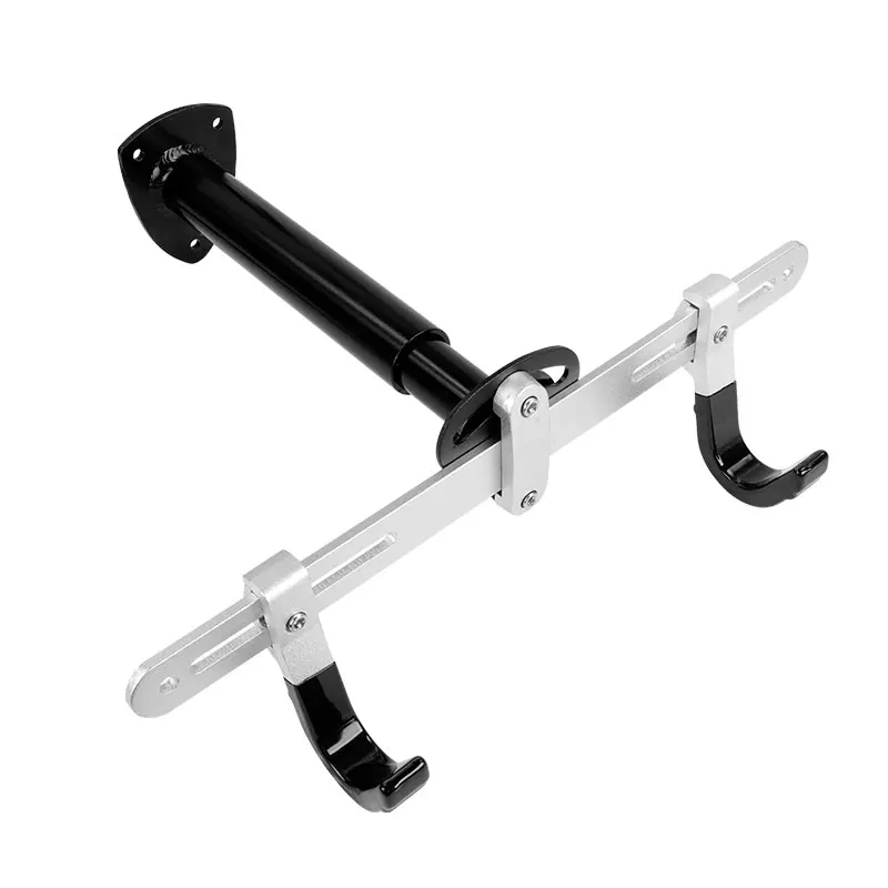  Bicycle Wall Mount Alum. Alloy 50KGS Capacity Rustic Free Rack Tilting Depth Width Adjust W/ Stainl