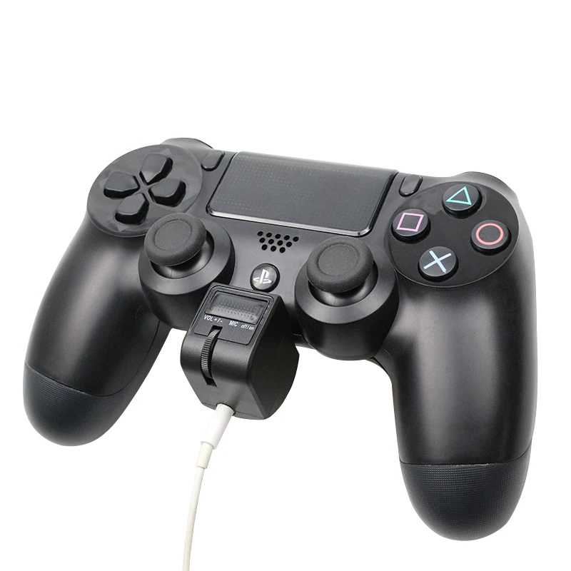 

3.5mm Mini Handle Audio headset adapter For PS4 Controller Micphone Voice Control Gaming Accessories For Playstation4 Gamepad