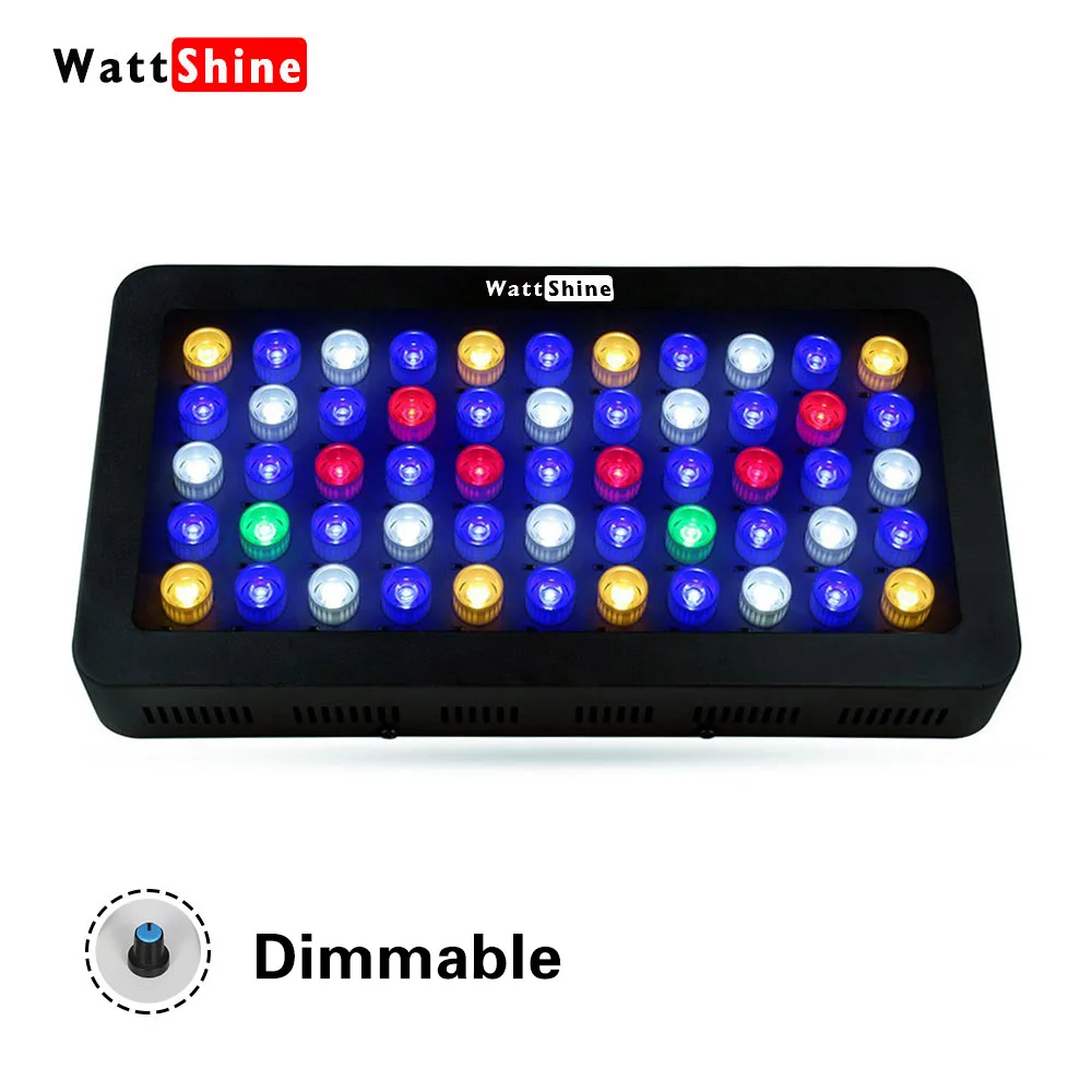Pets Fish & Aquatic Supplies Lightings 165W aquarium light Blue White LEDs Coral Reef Aquarium Light Lamp reef aquarium marine Pets Fish & Aquatic Supplies Lightings 165W aquarium light Blue White LEDs Coral Reef Aquarium Light Lamp reef aquarium marine