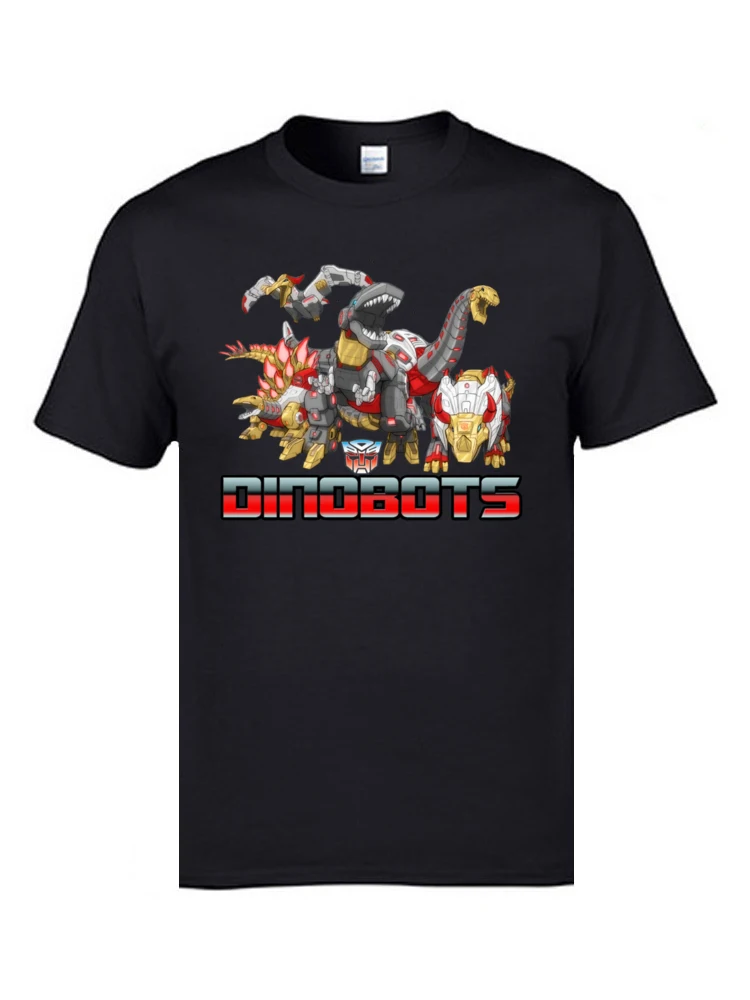 

Funny Dinobots Transfor Robot T Shirt Machine Dinosaur Oversized Tops & Tees 3D Printed Summer/Autumn Tops & Tees Crewneck