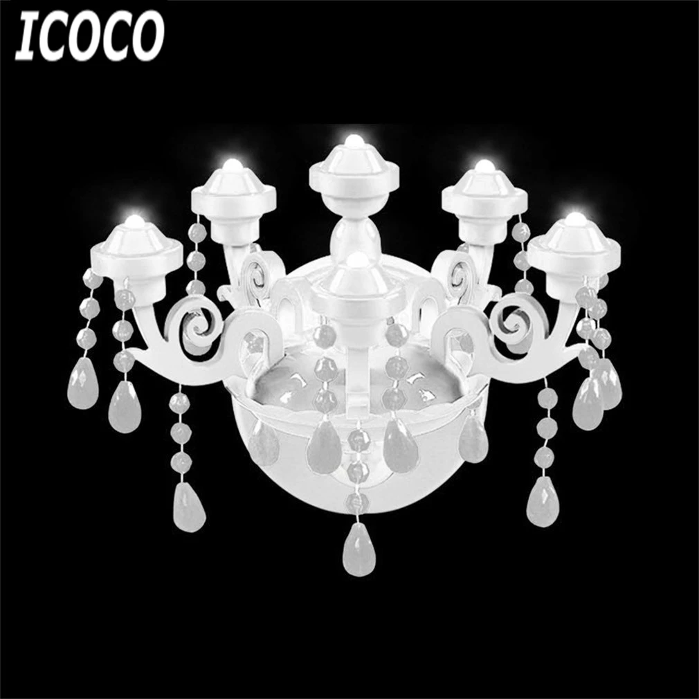

ICOCO Motion Sensor LED Night Light Smart Human Body Induction Lamp Battery Brightness Energy Saving Home Bedroom Lamp Decor