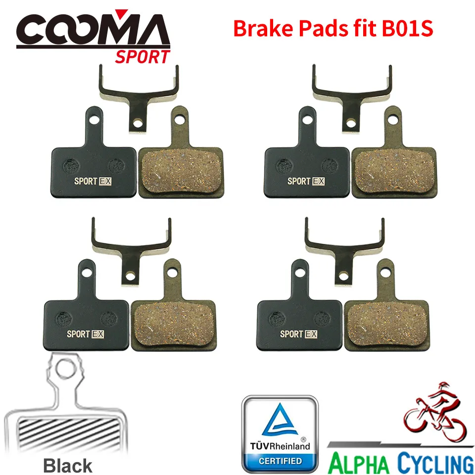 1Pair Bike Bicycle Disc Brake Resin Pads For Shimano M375 M395 M446 M515 TEKTRO