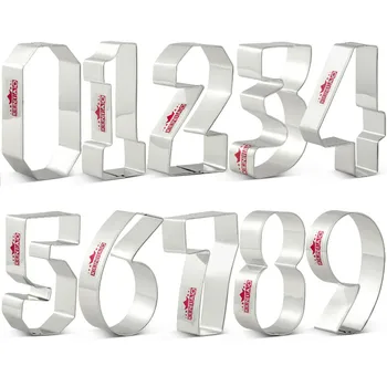 Numbers Cookie Cutter Set  (9 Pieces)