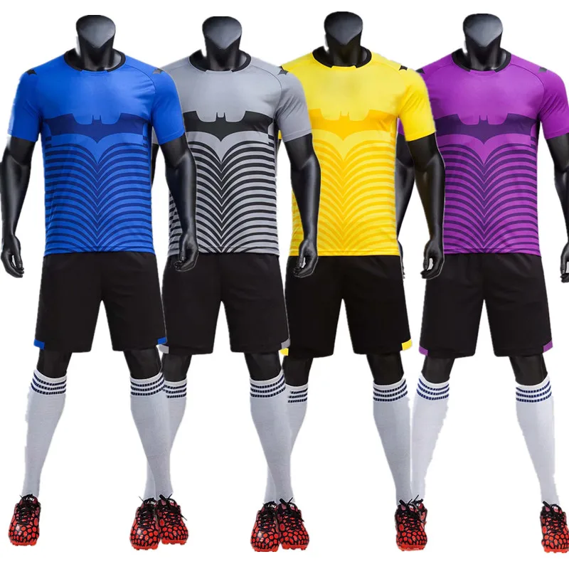 

2019 Men And kids soccer sets men soccer kits adult sports training custom multi color any logo QD 005
