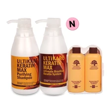 300ml 5% Formalin Brazilian UltiKare Keratin Treatment+300ml Purifying Shampoo Straighten Normal Cruly Hair+Free Gift Hair Set 300ml 5% Formalin Brazilian UltiKare Keratin Treatment+300ml Purifying Shampoo Straighten Normal Cruly Hair+Free Gift Hair Set