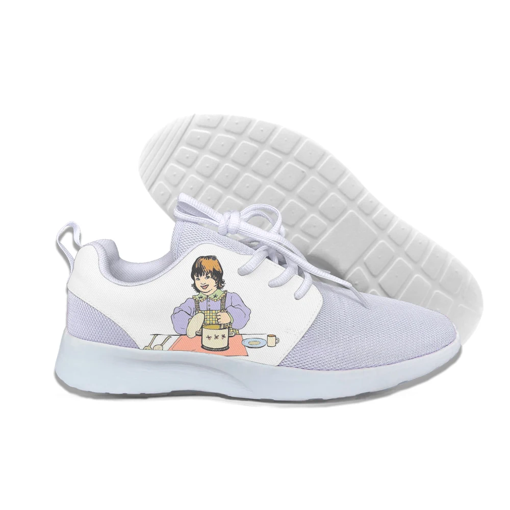 

Cartoon Print Women Summer Sping Slash cute Casual CartoonLace-Up shoes sneakers women