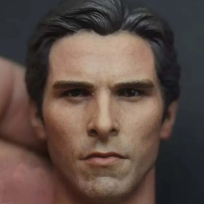Mnotht 1/6 Baer Бэтмен прекел Уэйн голова резьбовые игрушки человек фильм звезда Лепка