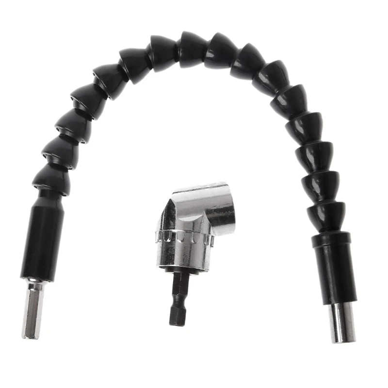 

Electronic Hex Drill Bit + Flexible Shaft Extension Screwdriver Link Set Holder #Aug.26