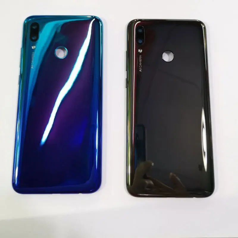 

BINYEAE New Plastic Battery Cover For Huawei P Smart 2019 Rear Housing Back Case+Camera Lens+Side Keys+Logo