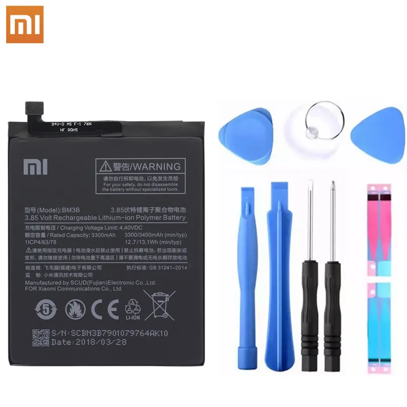 Xiao mi bm3b аккумулятор BM3B для Xiaomi mi Mix 2 II 5,9" для Xiaomi mi X2 сменный аккумулятор 3300 мАч