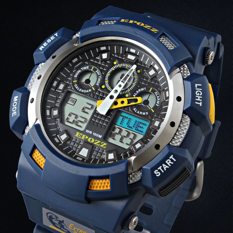 Prix pour 2017 Bleu Couleur Mode Numérique Hommes de Choc De Montre G Style Analogique Montre À Quartz EPOZZ Étanche Plongée Relogio Masculino Prix pour 2017 Bleu Couleur Mode Numérique Hommes de Choc De Montre G Style Analogique Montre À Quartz EPOZZ Étanche Plongée Relogio Masculino