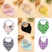 Европейский и американский популярный детский слюнявчик из чесаного кашемира шарф полотенце